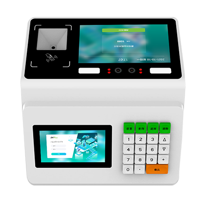 面部消費終端中控ZTHP300-ZKTeco熵基人臉消費機